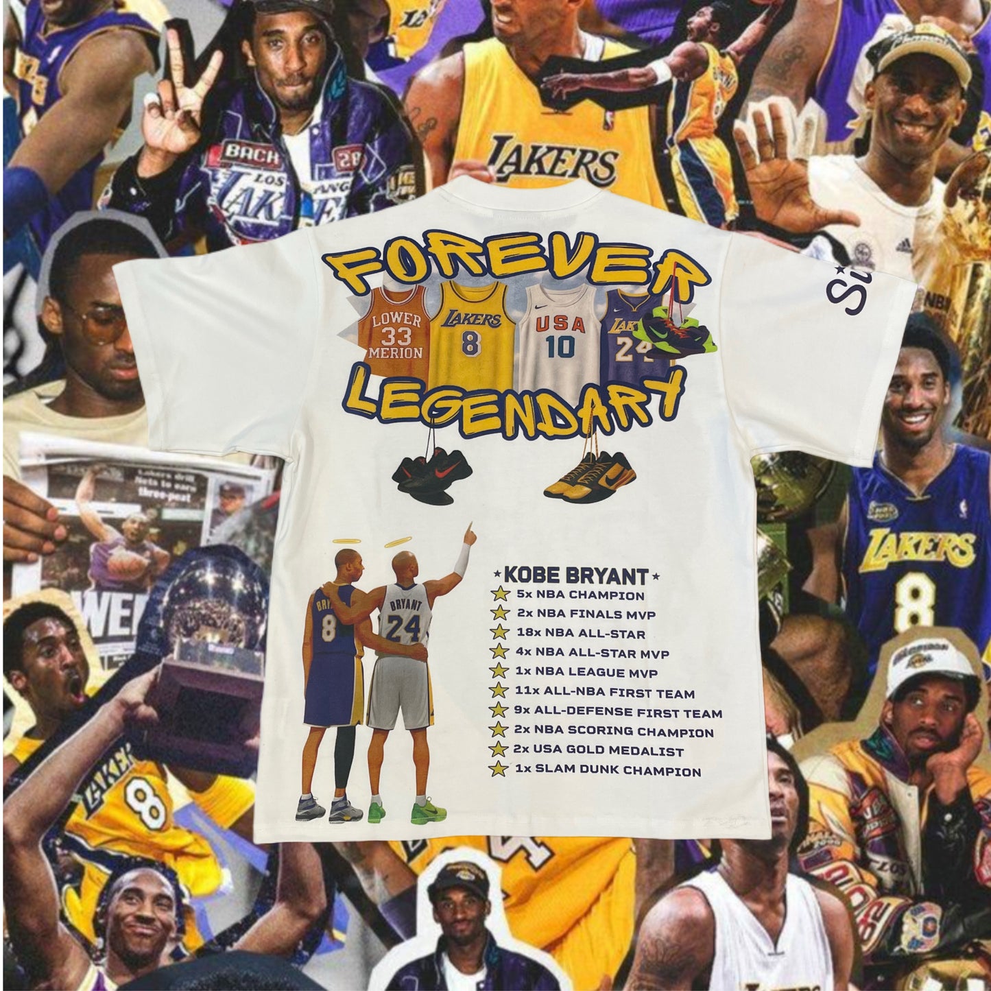 KOBE BRYANT “LEGENDARY FOREVER” T-SHIRT