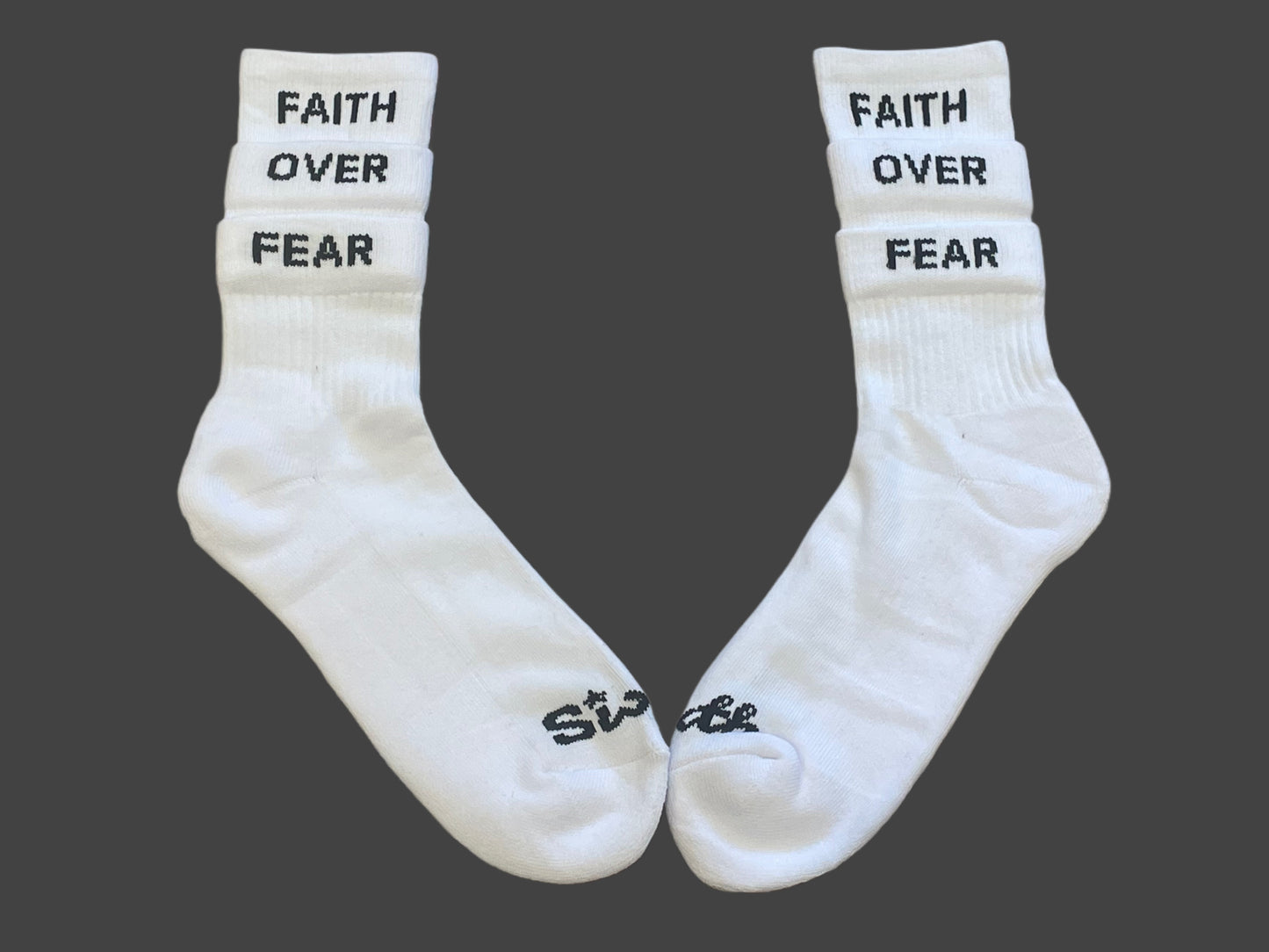 FAITH OVER FEAR SOCKS