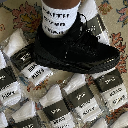 FAITH OVER FEAR SOCKS