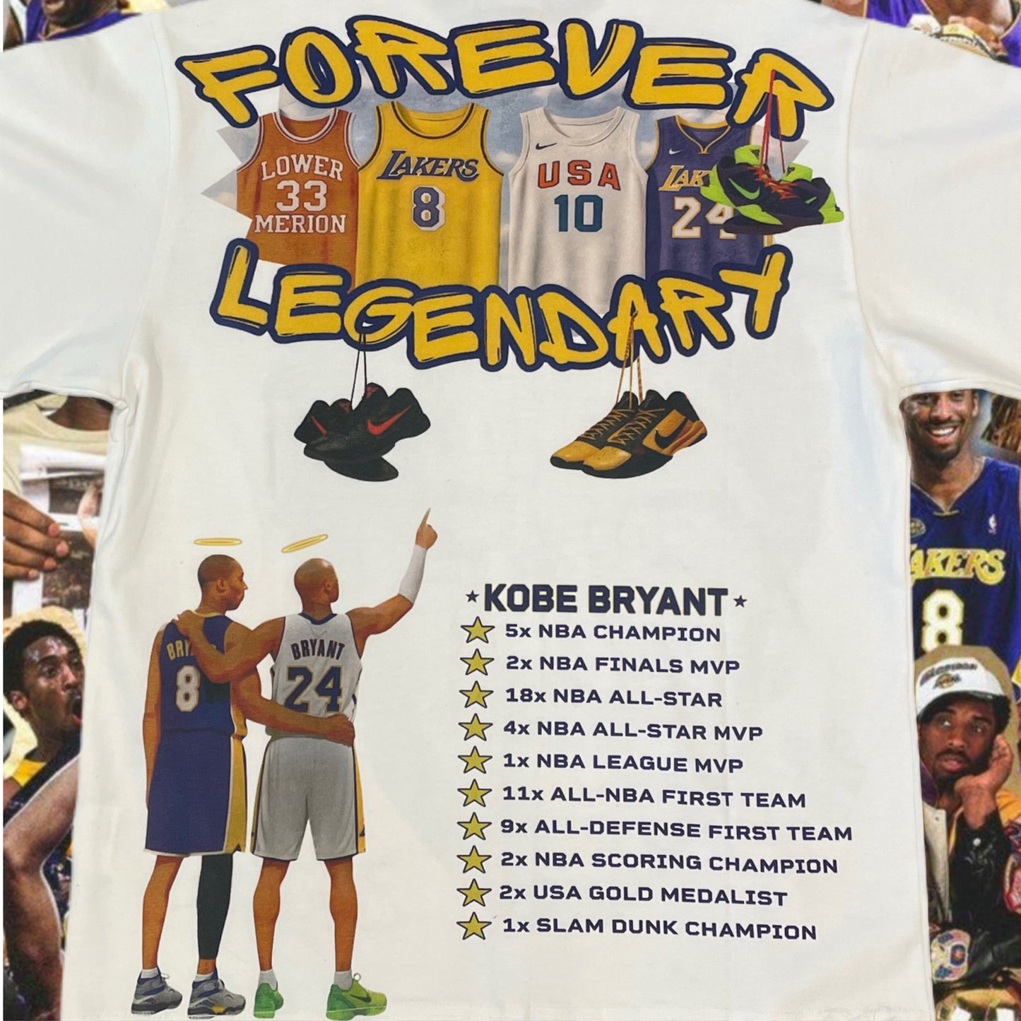 KOBE BRYANT “LEGENDARY FOREVER” T-SHIRT